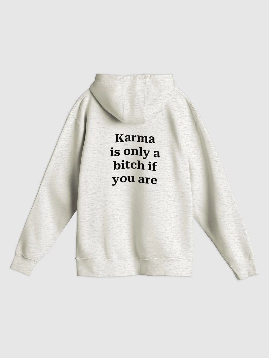 Karma is only a bitch if you are Premium Pullover Hoodie product image (2)