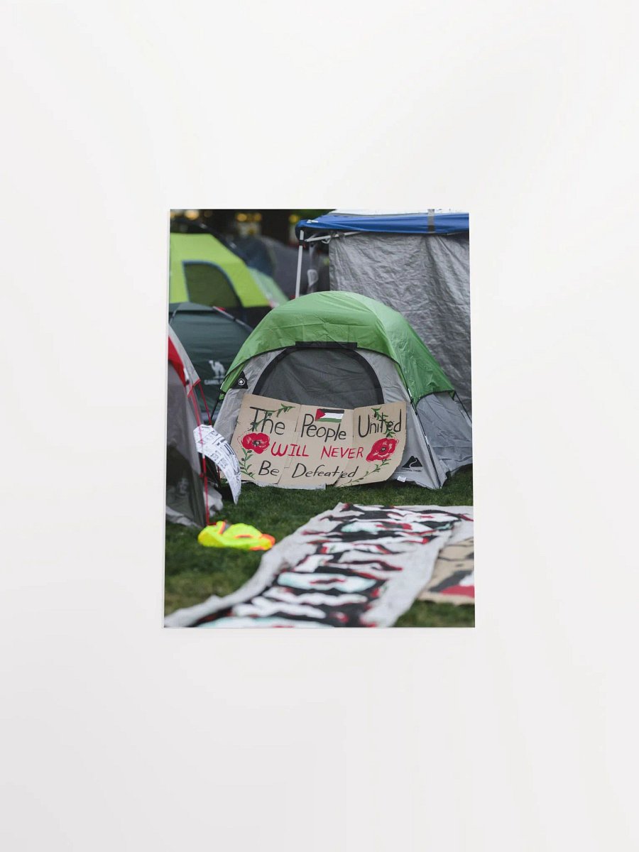 The People United Will Never Be Defeated (no frame) product image (20)