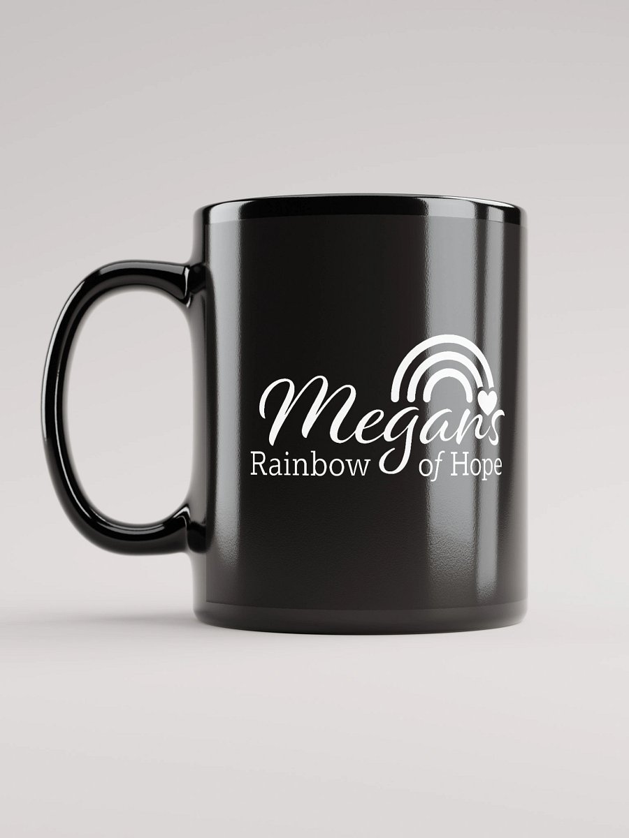 Megan's Rainbow of Hope Black Mug product image (11)