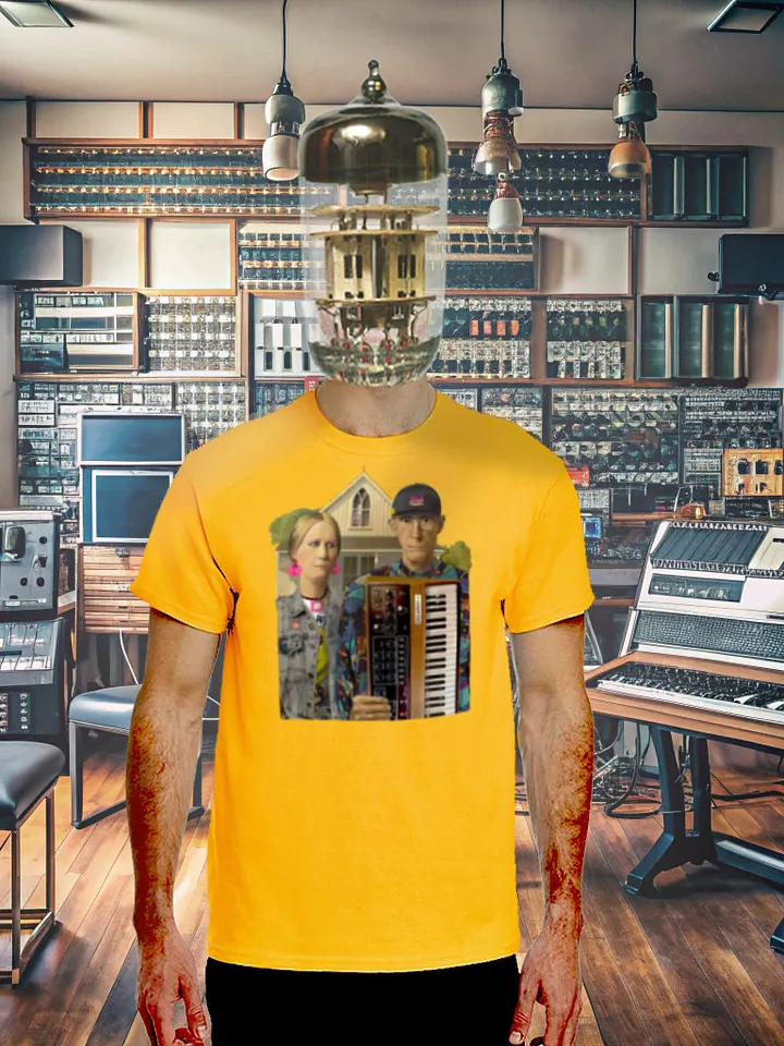 American Prophet by Frank Fonik (Sequential Circuits Prophet-5), Techno EDM Unisex T-Shirt product image (1)