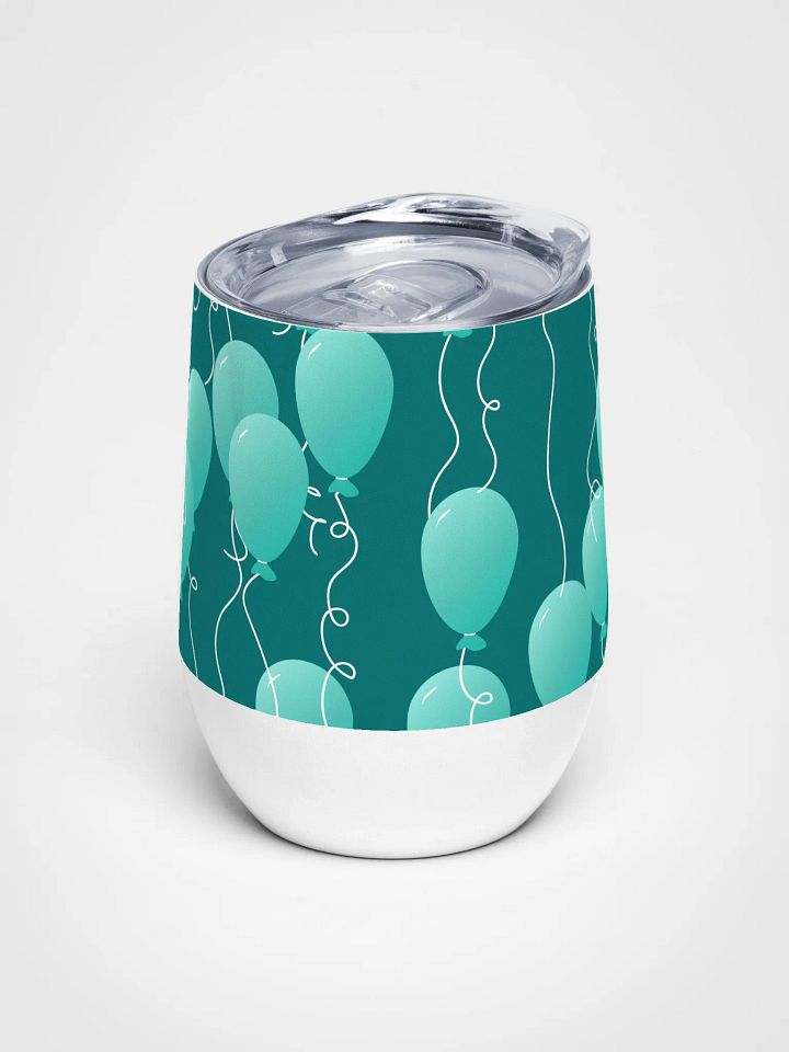 Party Time! Floating Balloon Wine Tumbler product image (2)