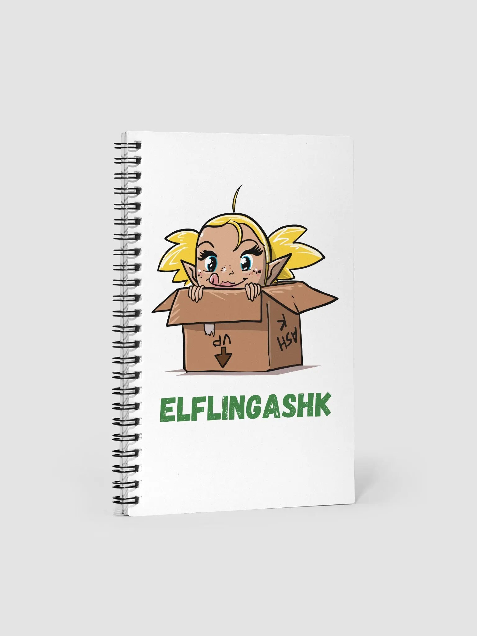 Official ElflingAshK Notebook! product image (1)