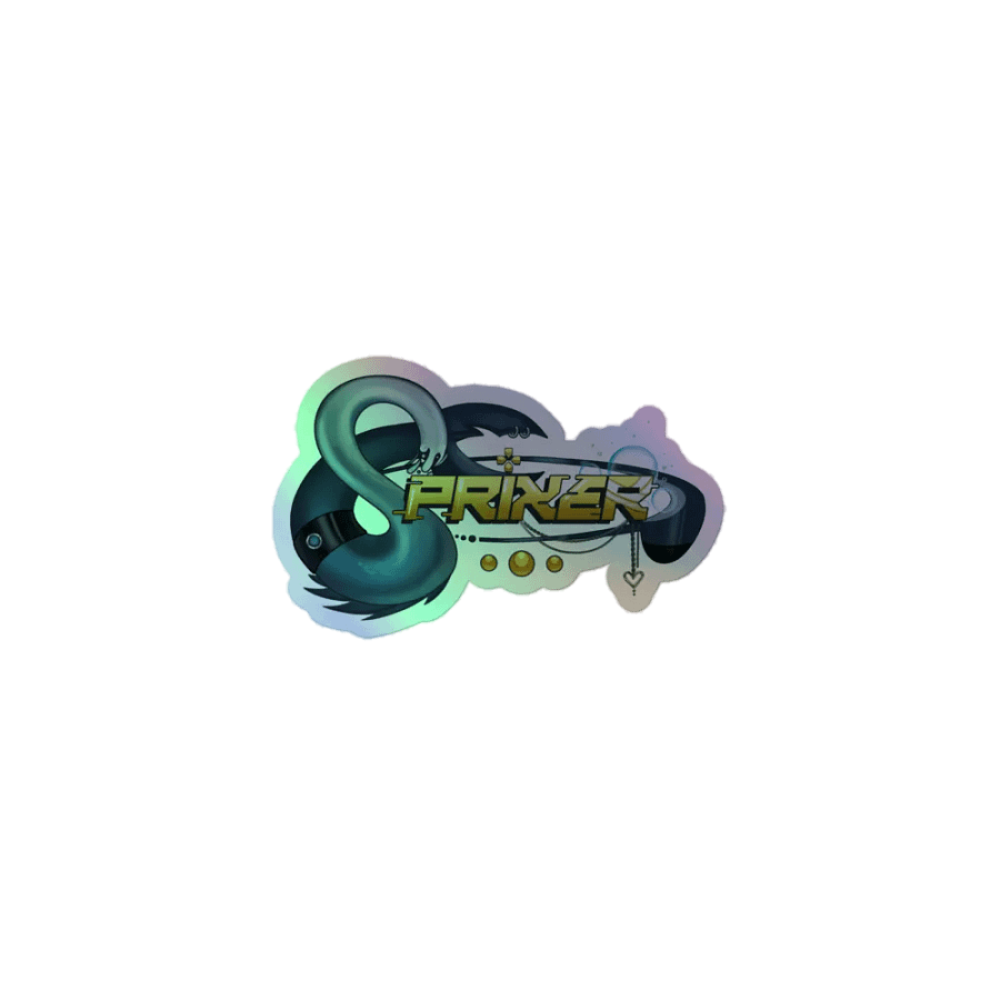 Holo Sprixer logo sticker product image (1)