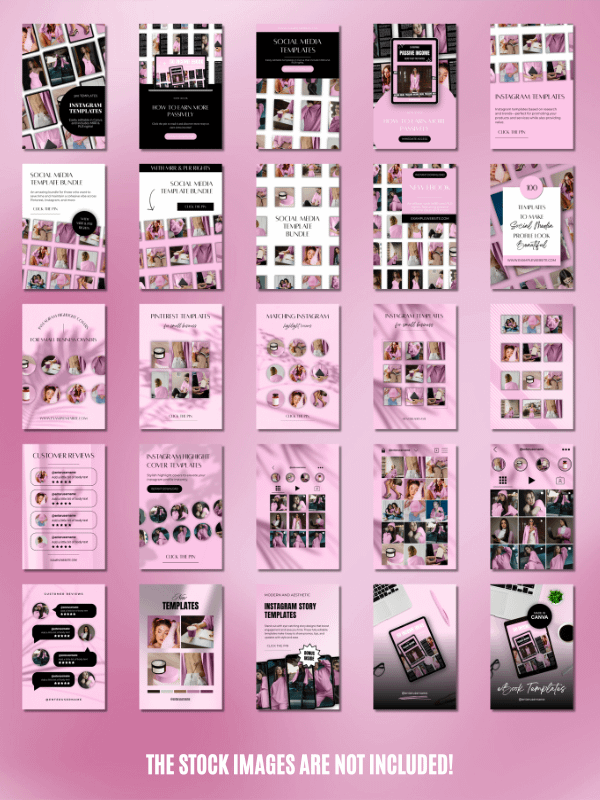 MRR/PLR Pinterest Templates for Digitals product image (5)