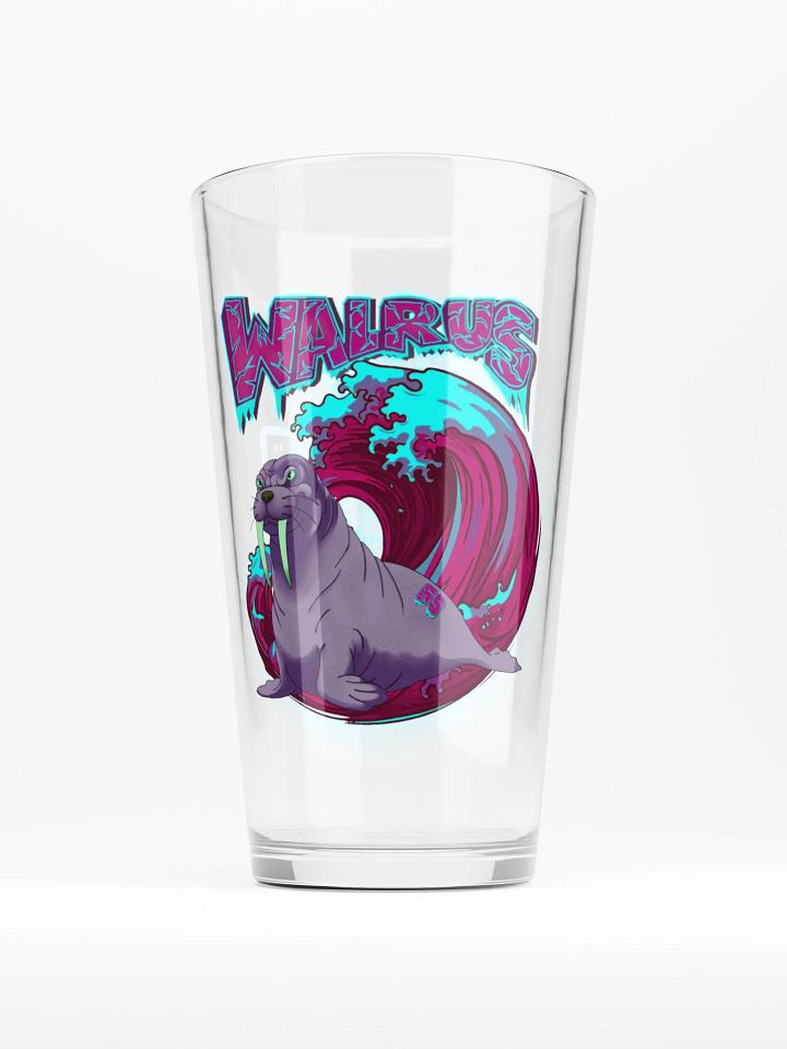 Toxic Walrus Team 69 Pint glass! product image (2)