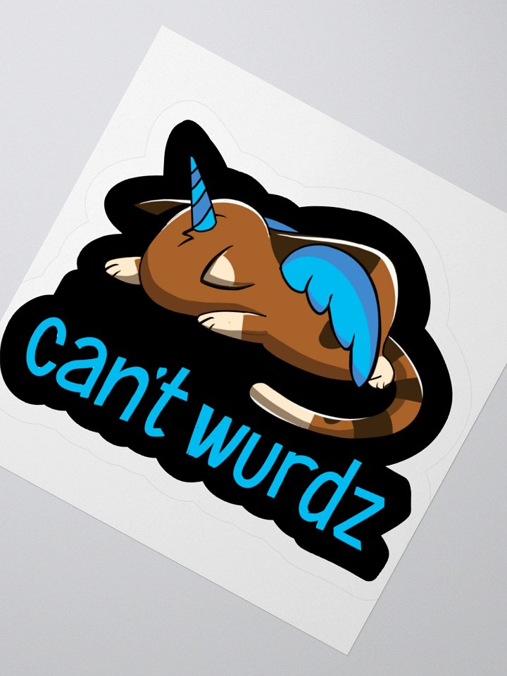 Cant Words Sticker product image (2)
