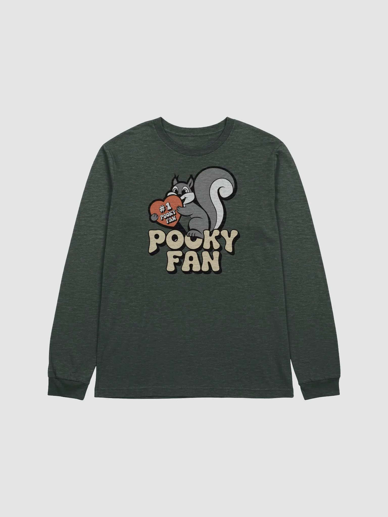 Pooky's #1 Fan Long Sleeve Tee product image (1)