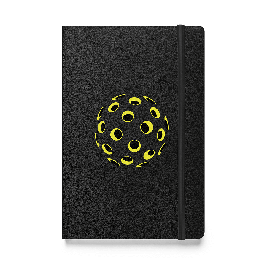 Pickleball Design Dynamic Motion Hardcover Notebook product image (1)