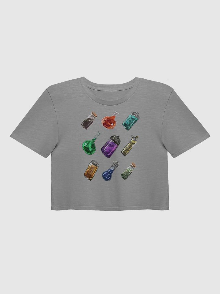Witcher Pixel Potions Cropped Tee product image (8)