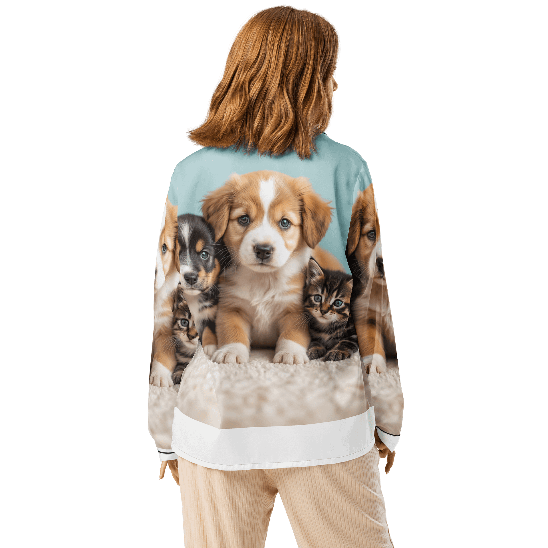 Paws and Play Long Sleeve Pajama Top product image (2)