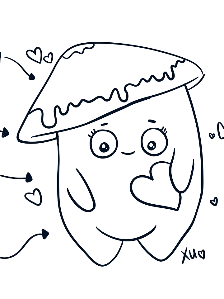 Bean Okay Coloring Page product image (1)