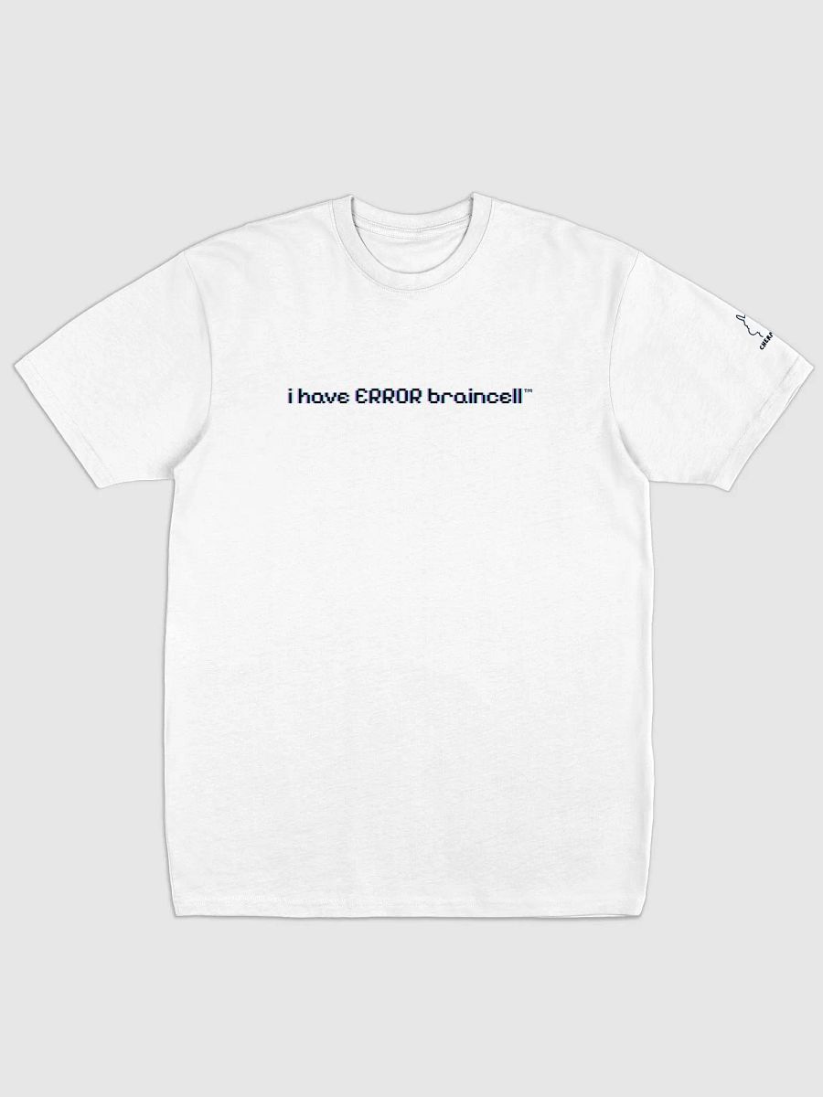 error braincell tee - white product image (1)