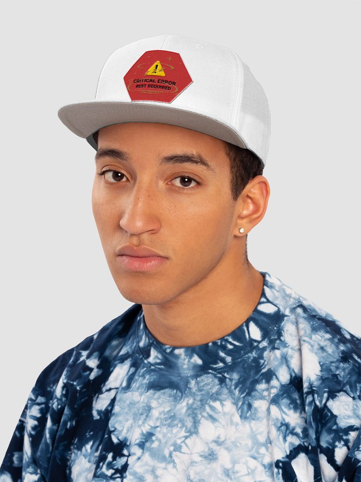 Critical Error: Rest Required Snapback | Funny Spoony Hat product image (130)