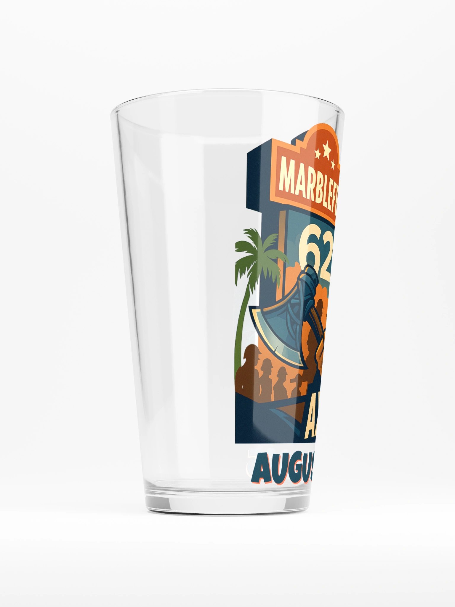 Marblefest62 Axeh0le75 Pint Glass product image (5)