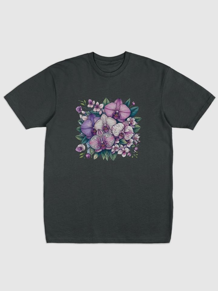 Orchid Oasis Men's Tee | AI Design mandala patterned flowers product image (1)