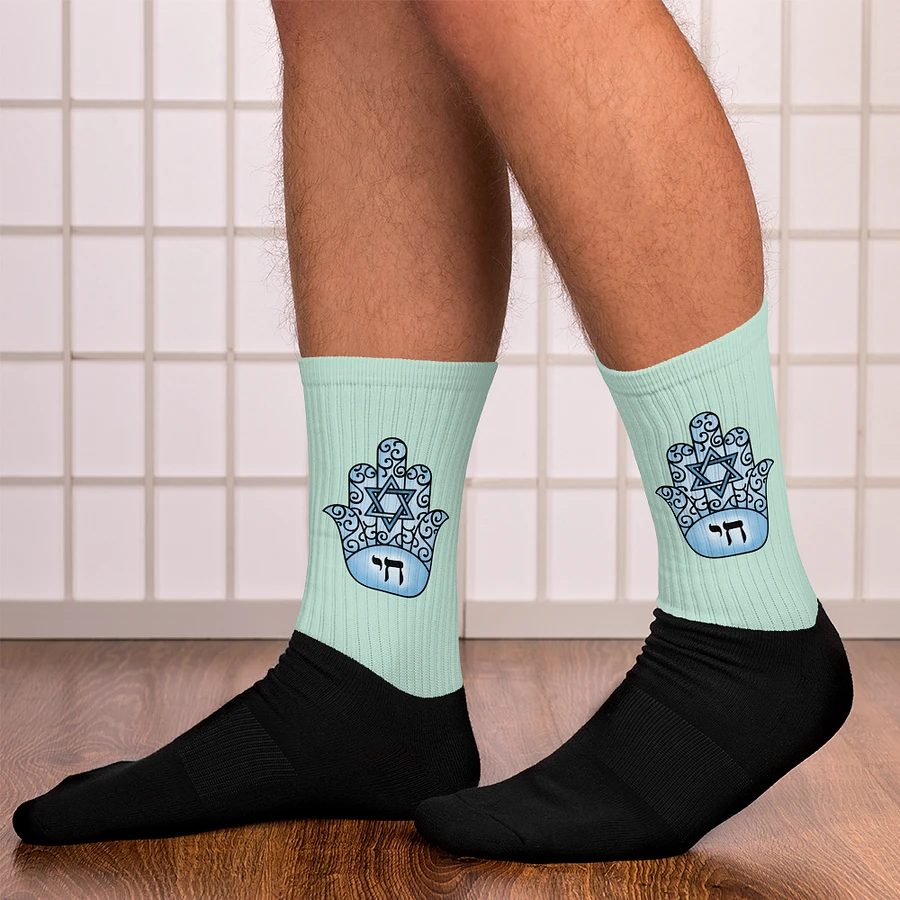 Chai Socks- Hamsa in Blue product image (12)