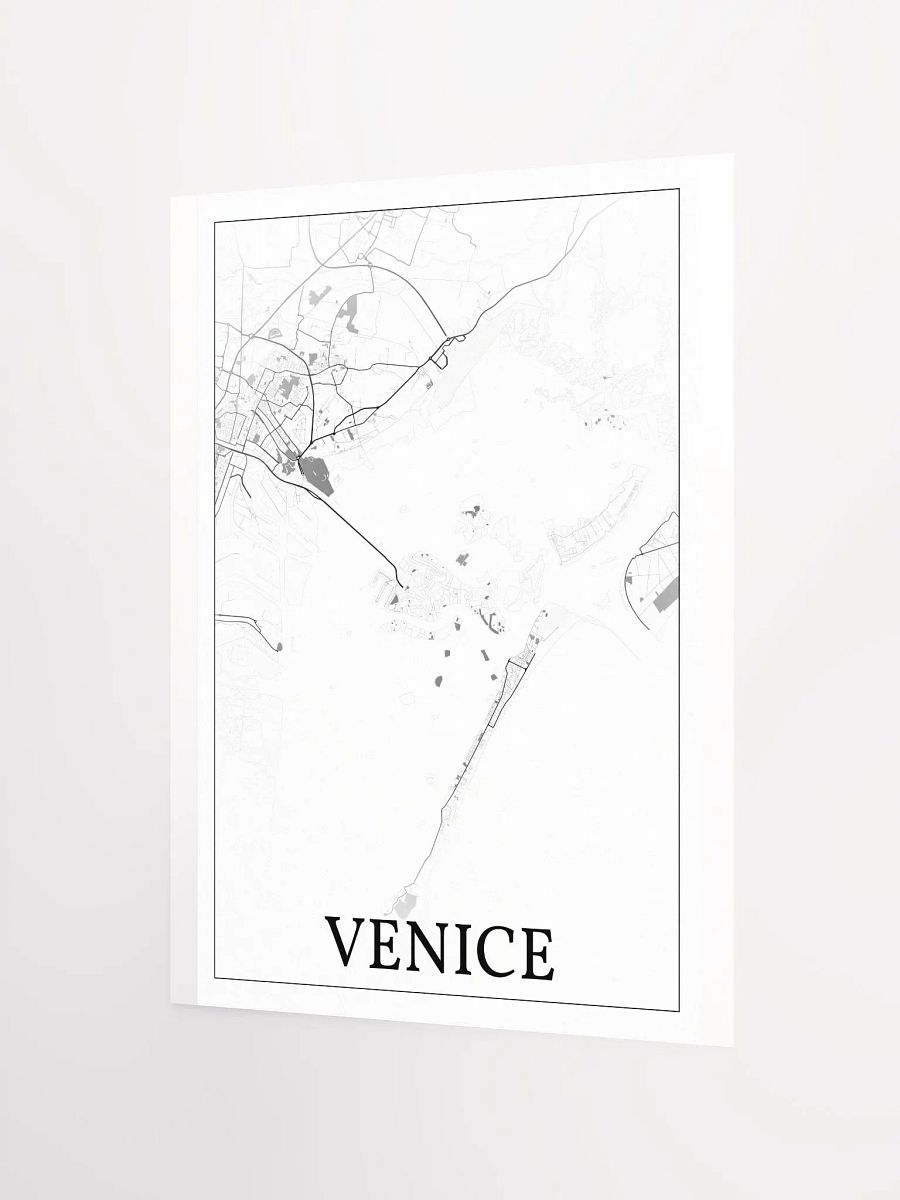 Venice, Italy, city map print product image (10)