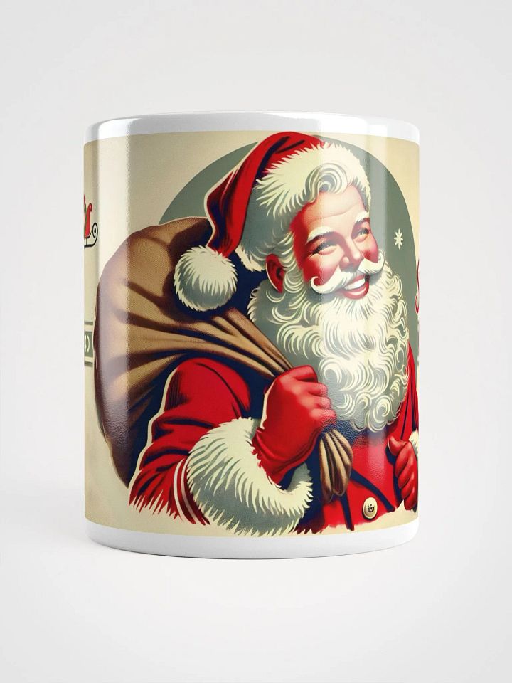 Vintage-Style Santa Claus Christmas Mug product image (1)
