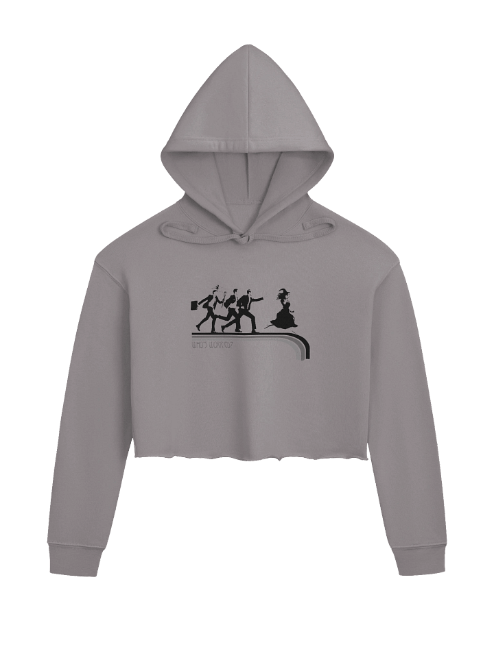 Who's Worried Cropped Hoodie product image (1)