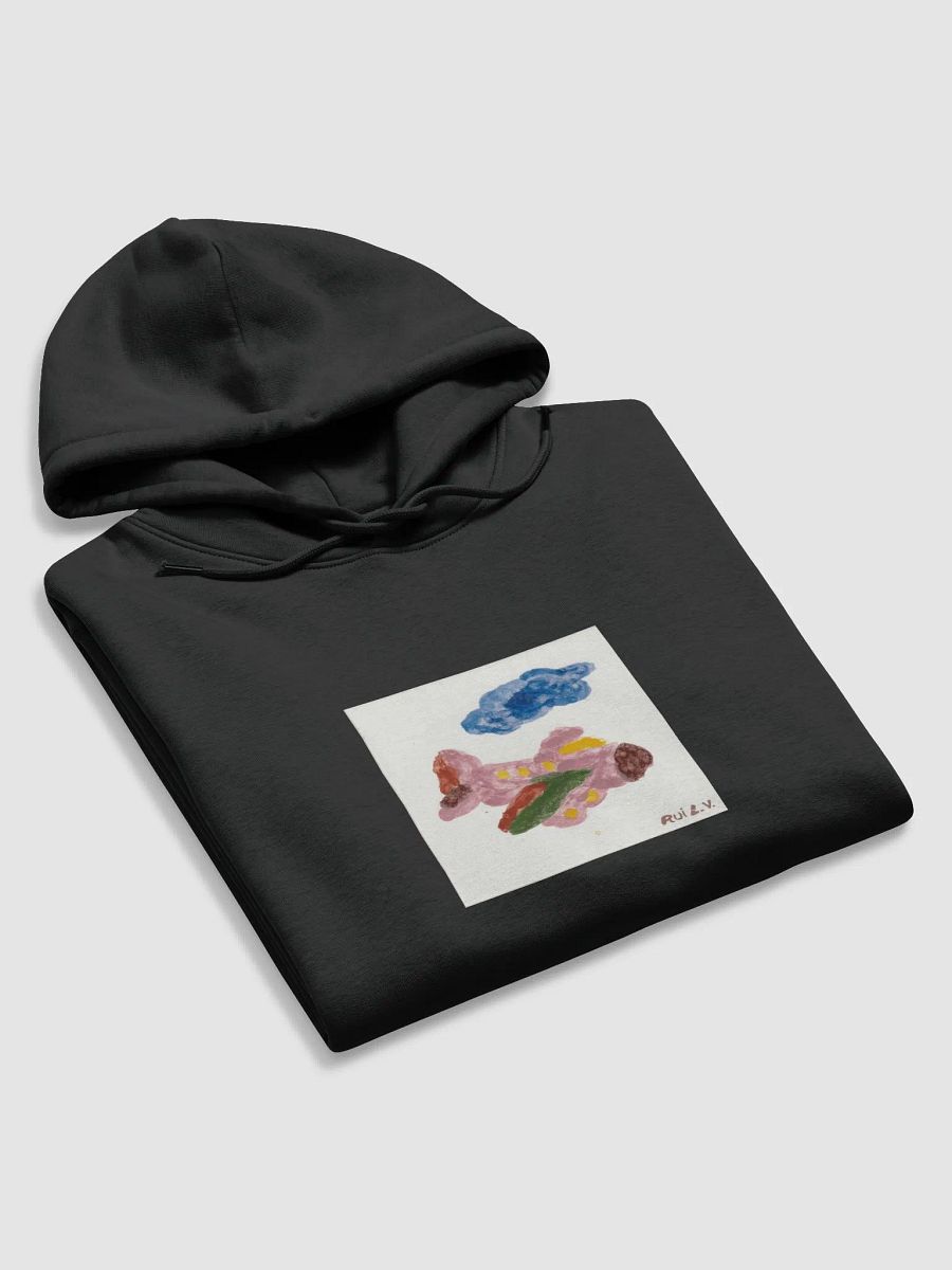 Kid Airplane (Stanley/Stella Unisex Essential Eco Hoodie) product image (5)