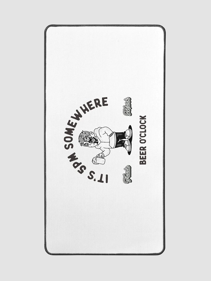 Its 5 PM Somewhere Desk Mat Large print product image (2)