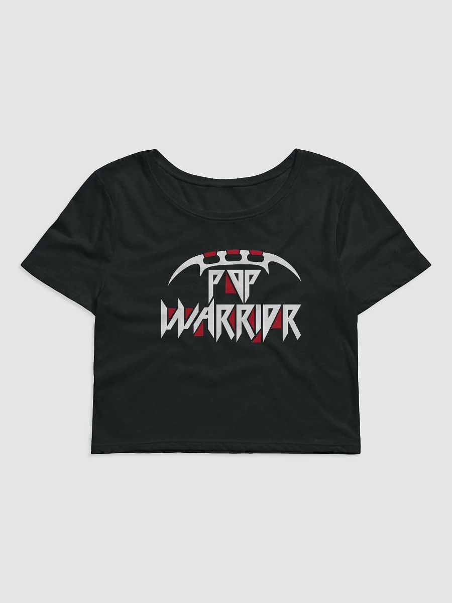 Klingon Pop Logo Cropped T-Shirt (Black) product image (1)