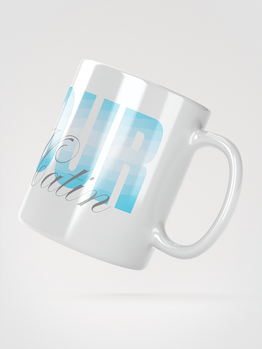 Mug Blanc Bonjour Joli Matin - Cadeau Mug Message Positif product image (2)