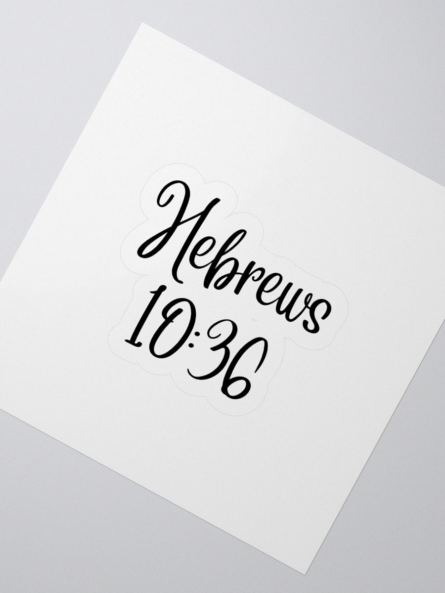 Hebrews 10:36 product image (4)