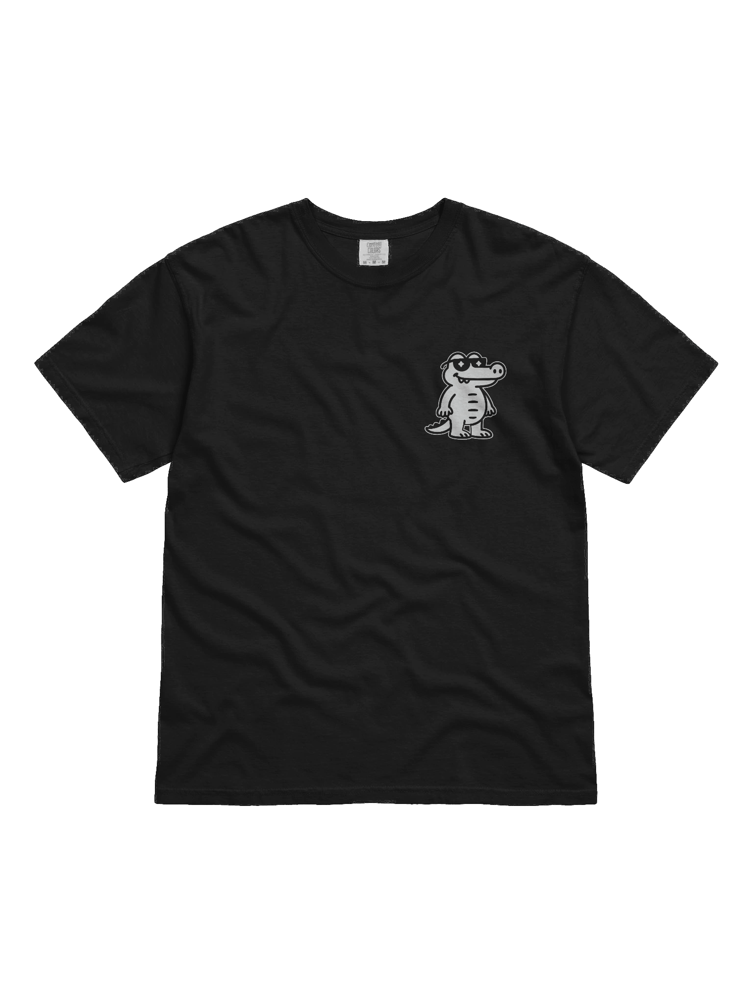 Crocodeth T-Shirt No.1 – Cool Crocodile Pocket Print Tee for Travel, Adventure, Rock and Tech product image (1)