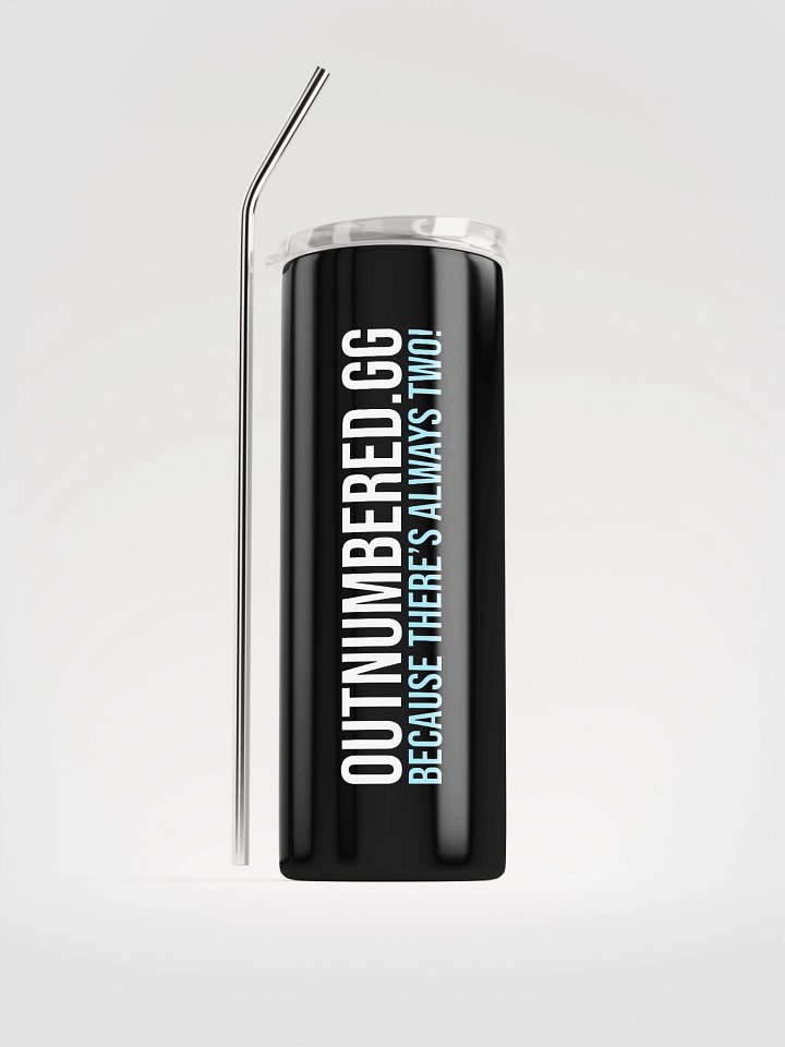 Outnumbered 20oz Stainless Steel Tumbler product image (1)