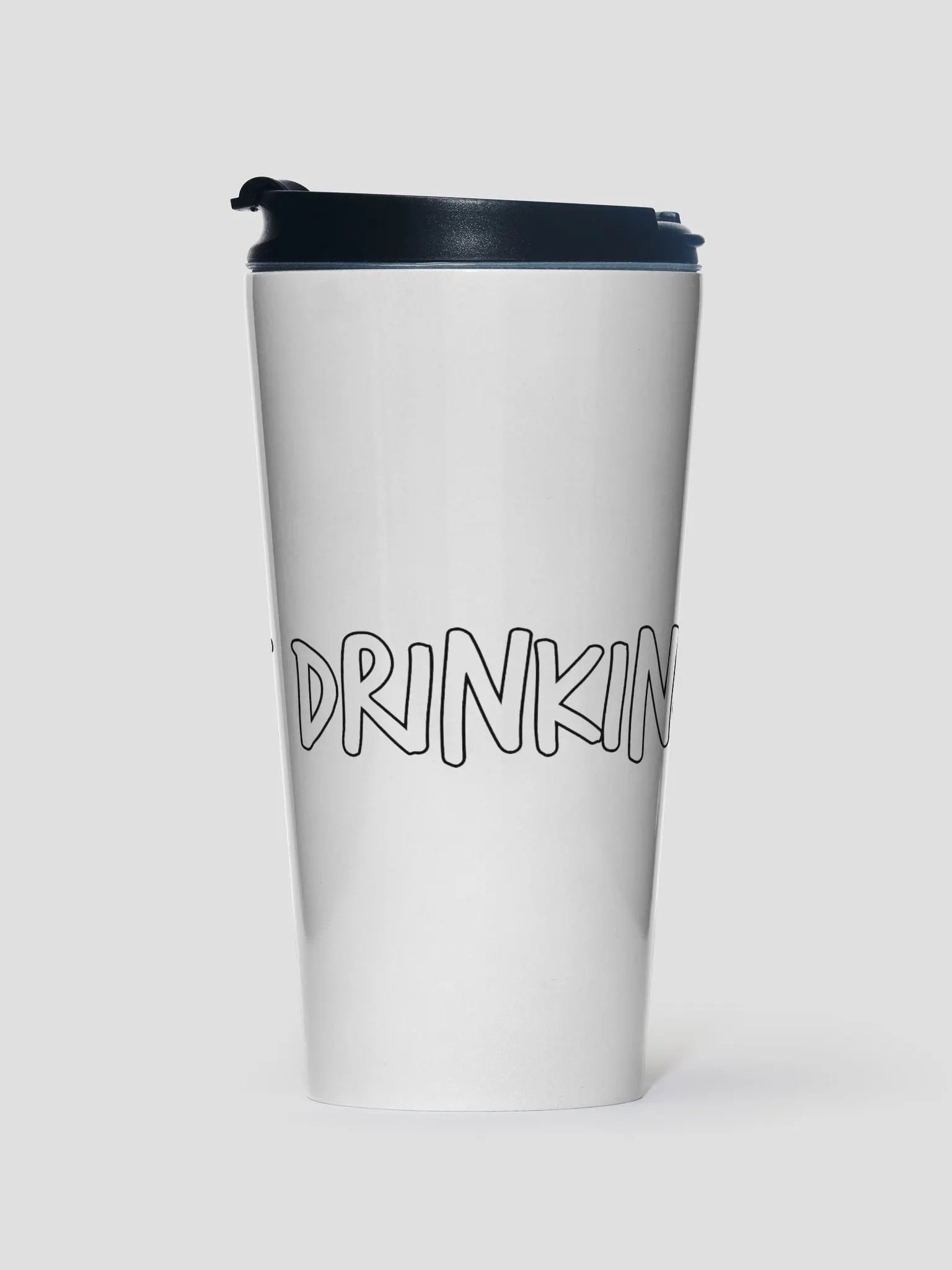 Stainless Steel Travel Mug - We Drinking? product image (1)