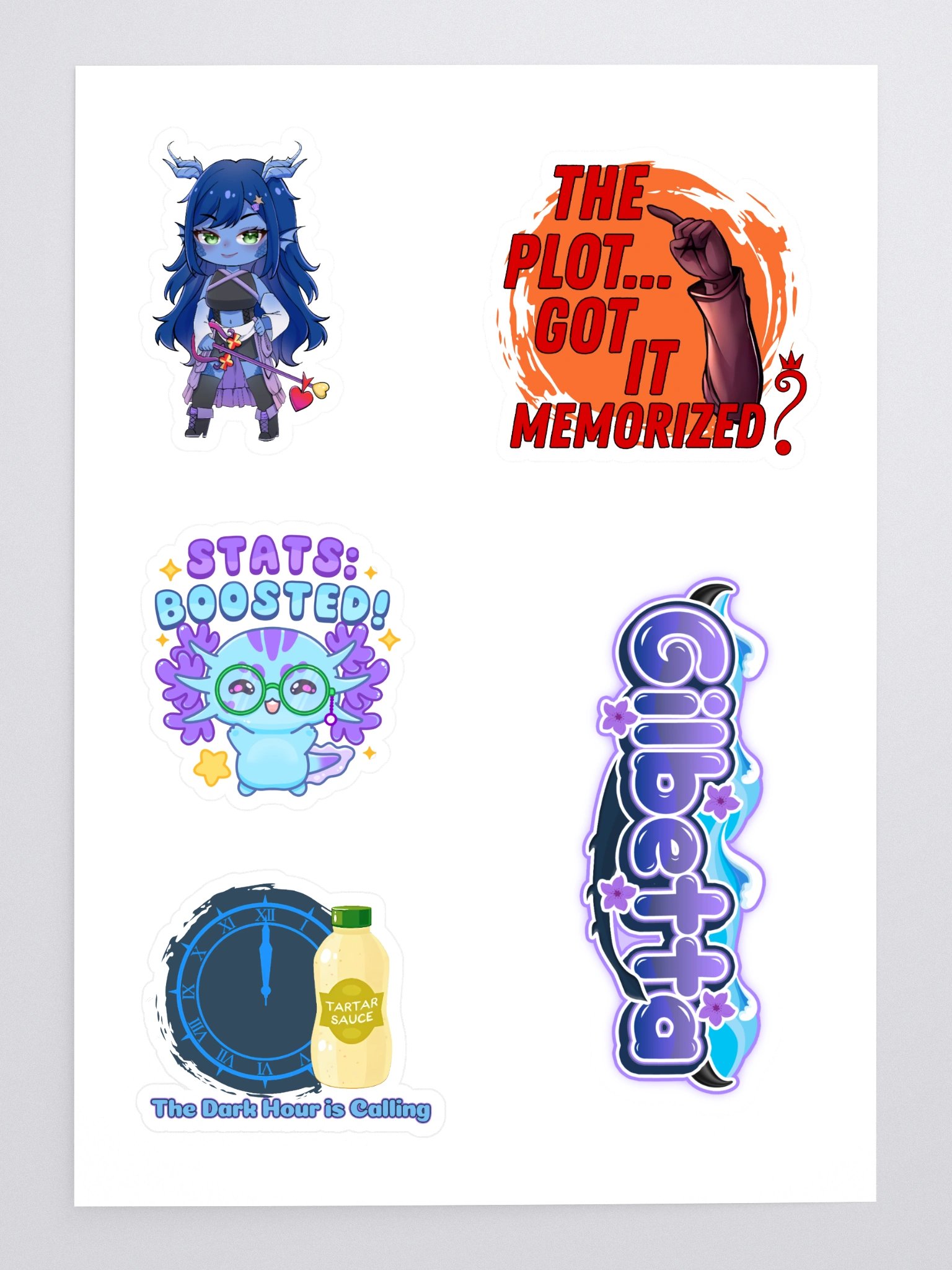 Gilbetta Sticker Sheet product image (3)