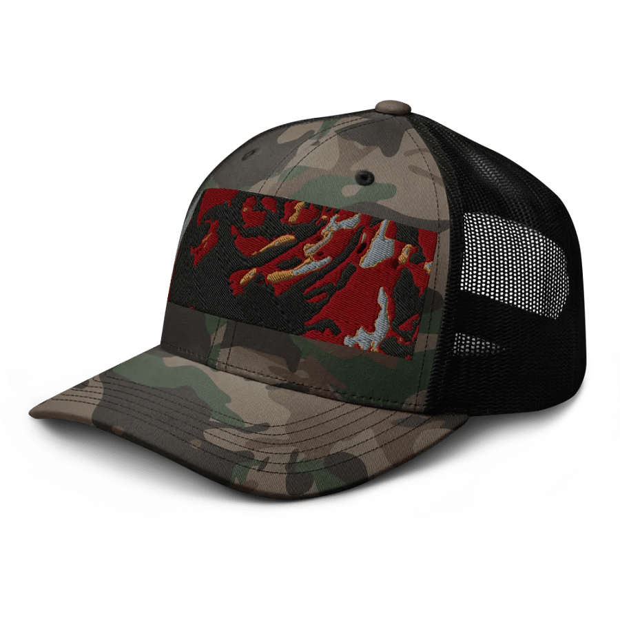 SavageOnDemand Print # (CAMO-TRUCKER-SNAPBACK) product image (4)