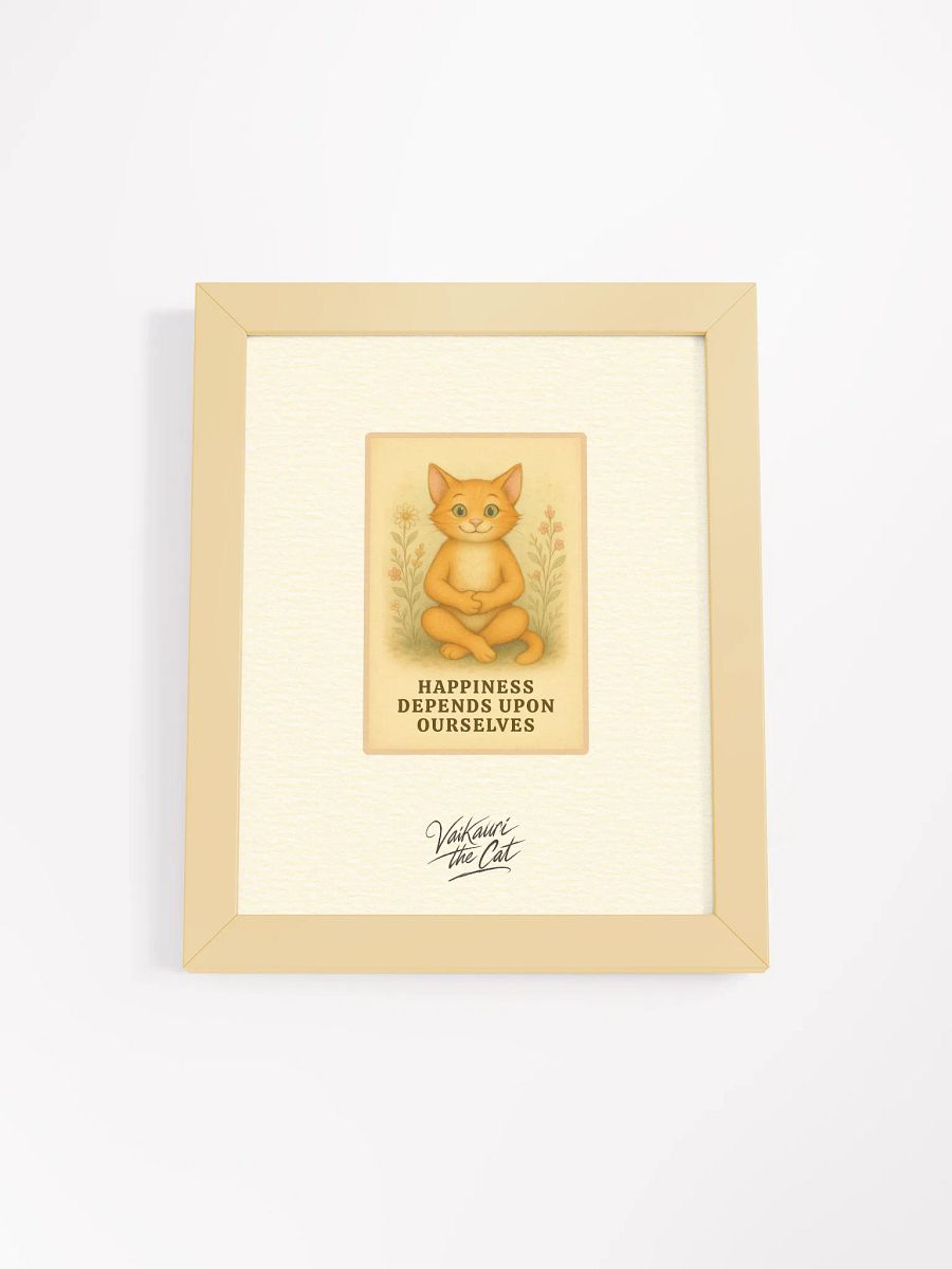 Vaikauri the Cat Happiness Artprint product image (2)