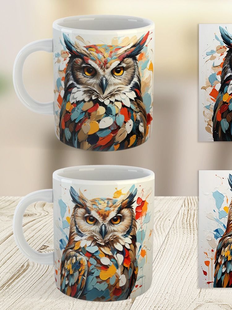 Twilight Guardian Owl Mug product image (9)