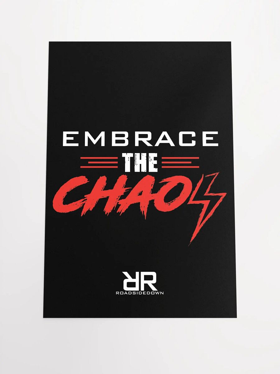 Embrace the Chaos Poster product image (1)