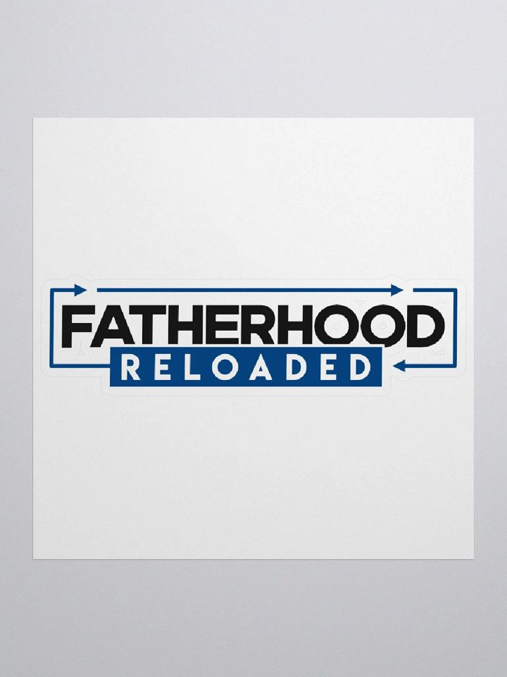Fatherhood Reloaded Logo Sticker product image (1)
