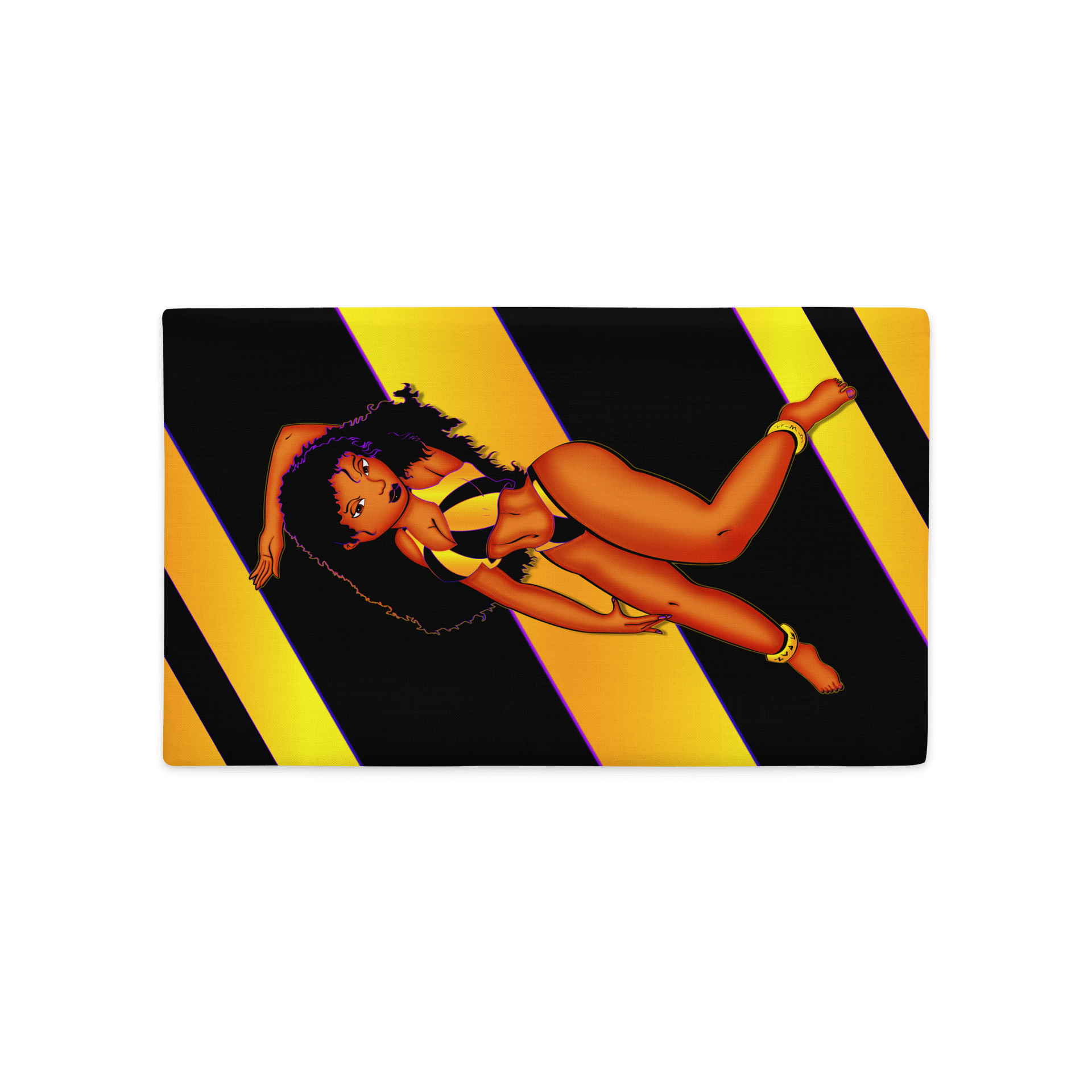 Curly Bliss Queen All-Over Pillow Case product image (1)