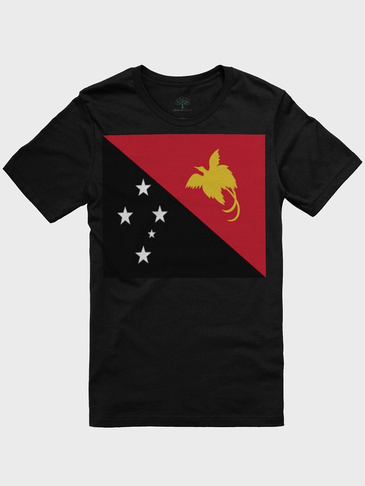 Papua New Guinea Flag Design Unisex Supersoft T-Shirt - Graphic Grove product image (6)