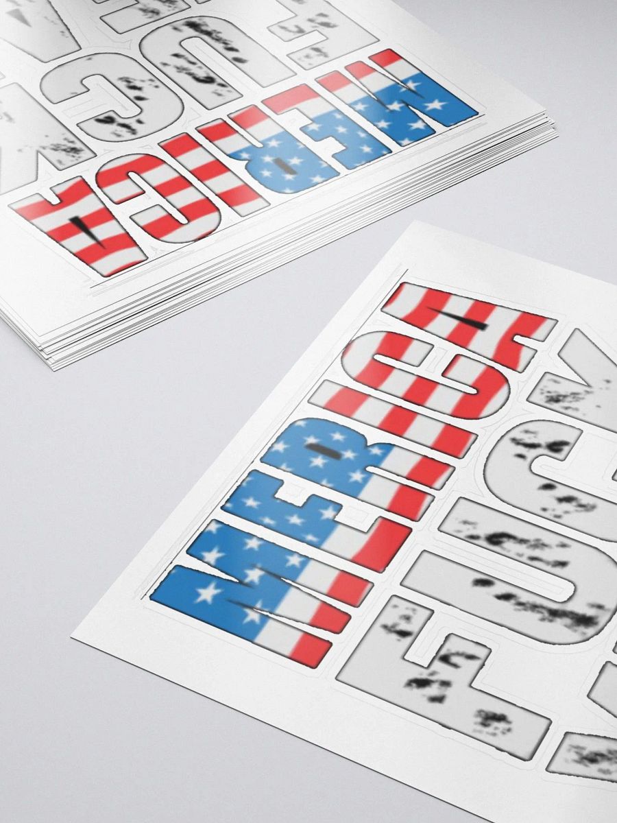 MURICA FUCK YEA sticker product image (5)