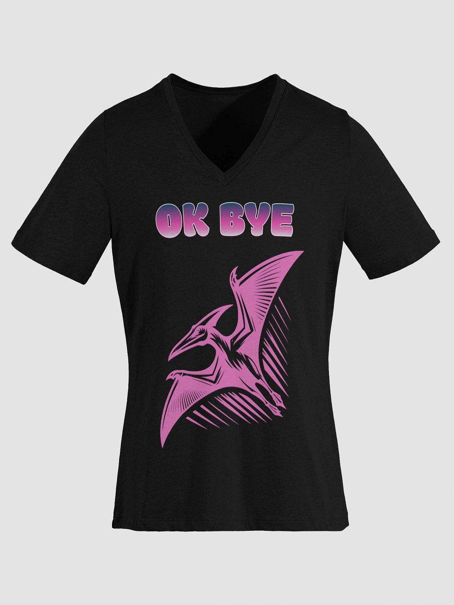 OK BYE' Women's V-Neck Tee product image (22)