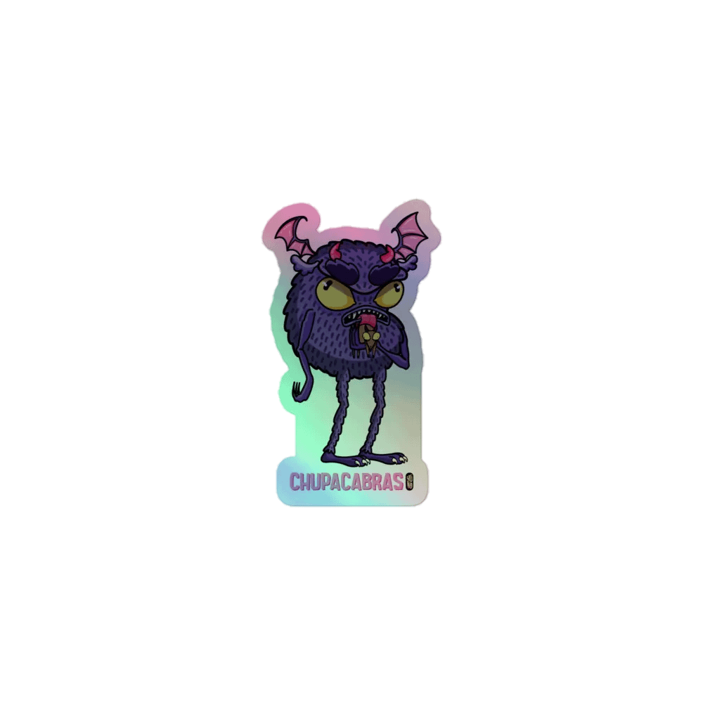 Chupacabras - Sticker (Holographic Kiss Cut) product image (1)