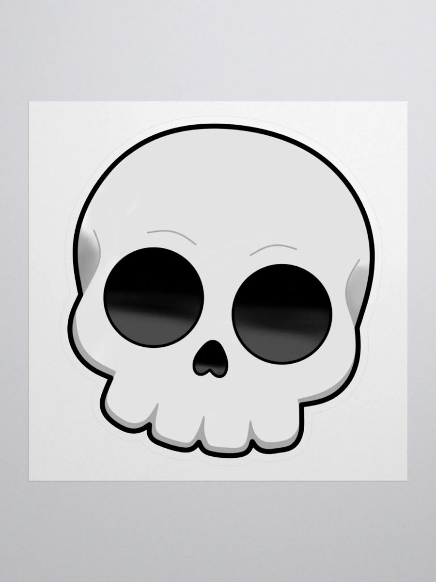 Skull Kiss Cut Sticker product image (1)