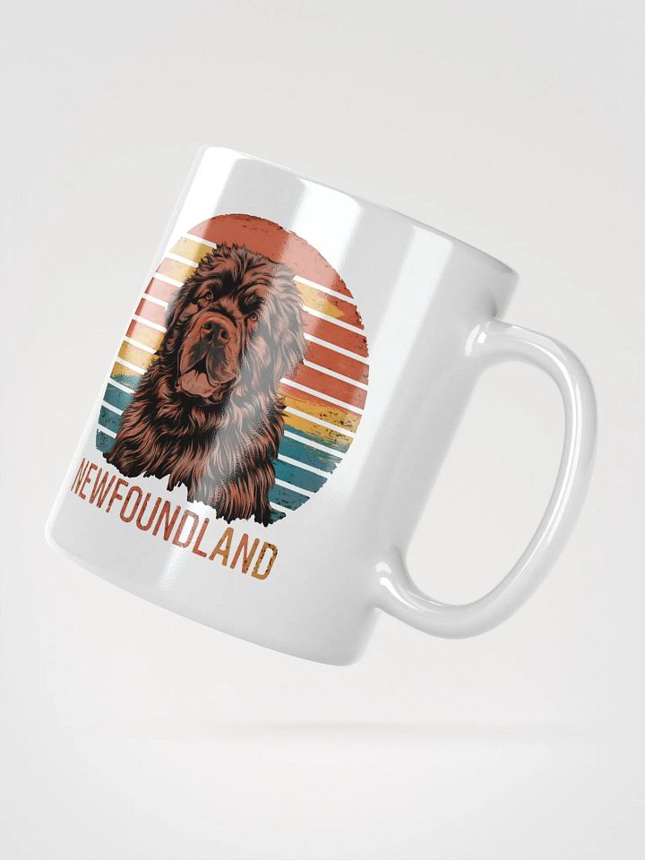 Classic Newfoundland Dog Coffee Mug - Vintage Dog Lover's Favorite product image (2)