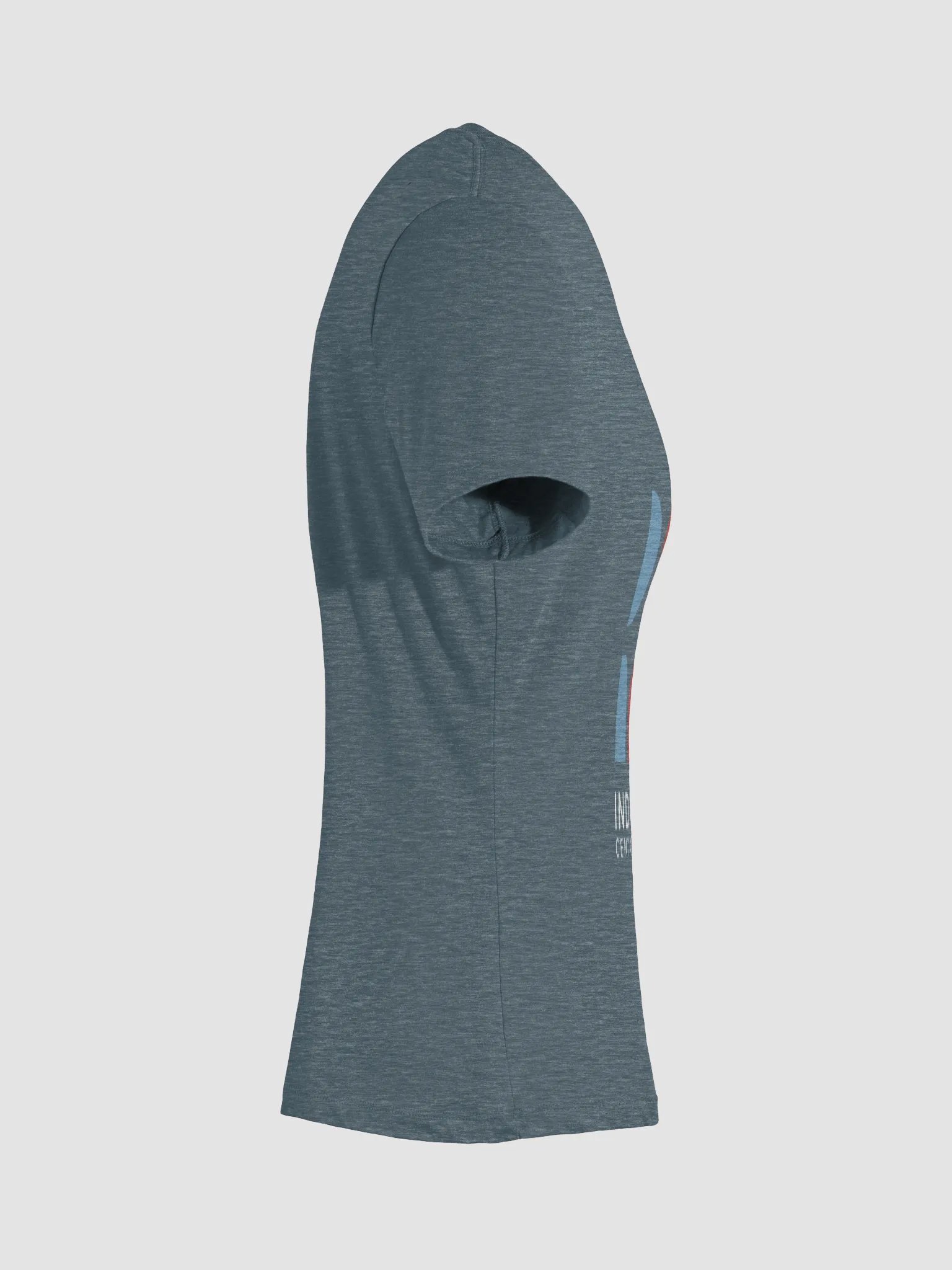 Indivisible CI Grey V Neck T - Shirt product image (10)