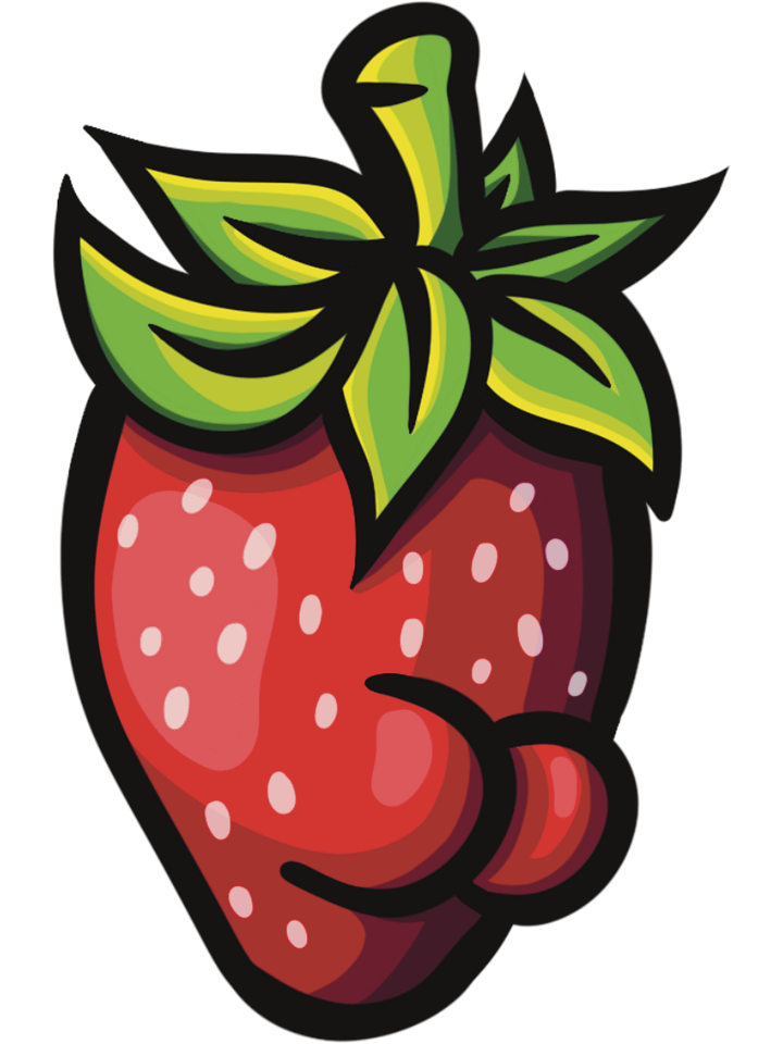 Strawbutt Sticker product image (1)