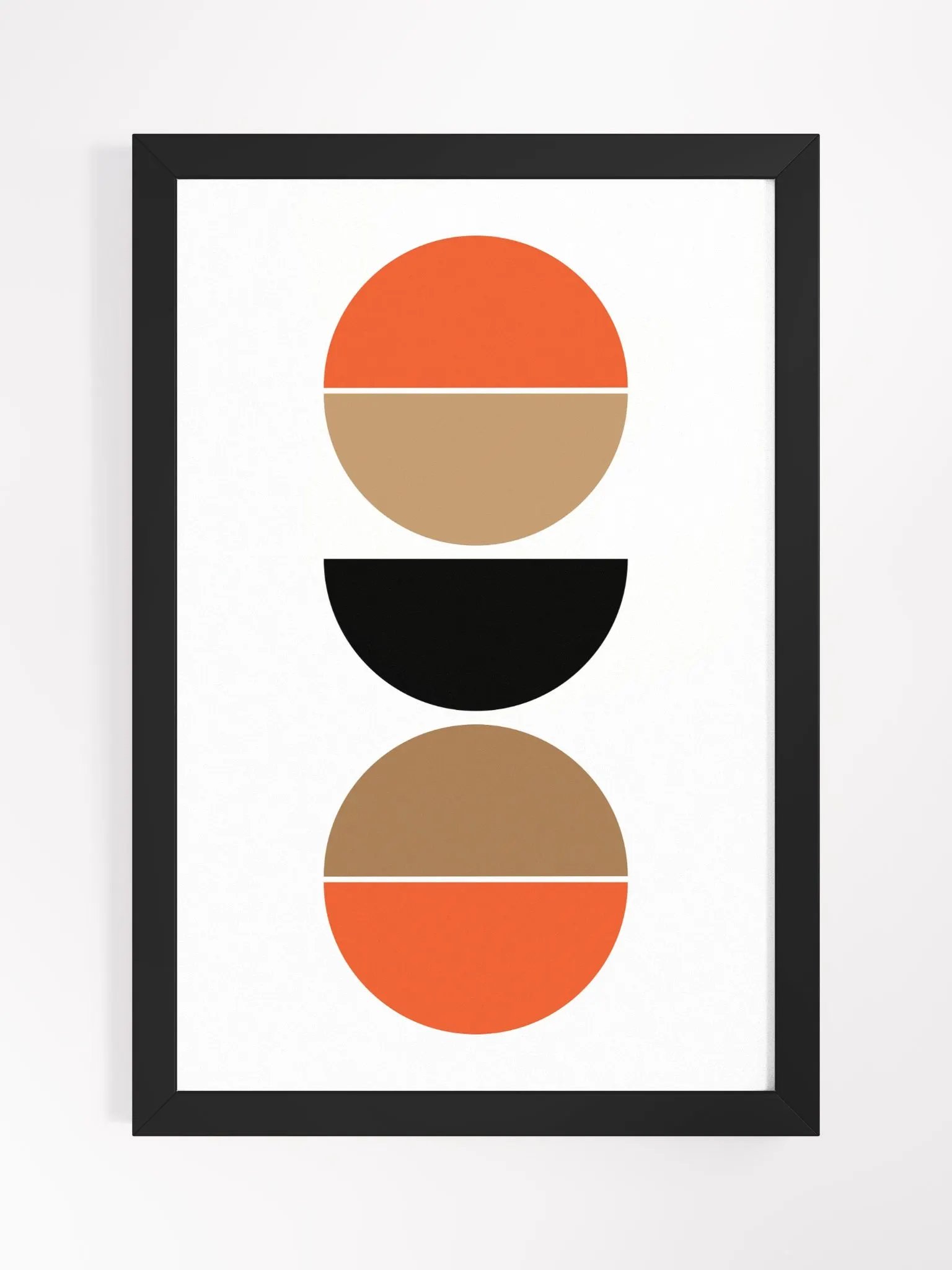 Harmony Circles Framed Matte Poster product image (1)