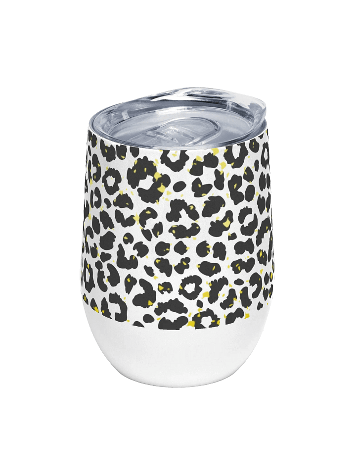Leopard Print Wine Tumbler gift for wine lovers ladies gents moms dads product image (1)