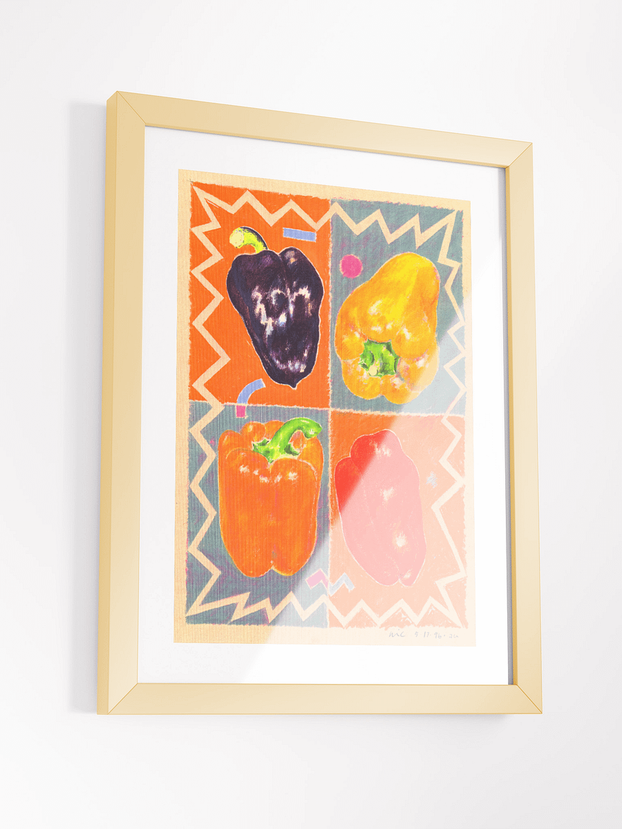 Peppers print framed product image (3)