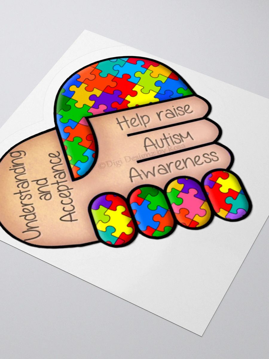 Autism Awareness Kiss Cut Stickers product image (8)